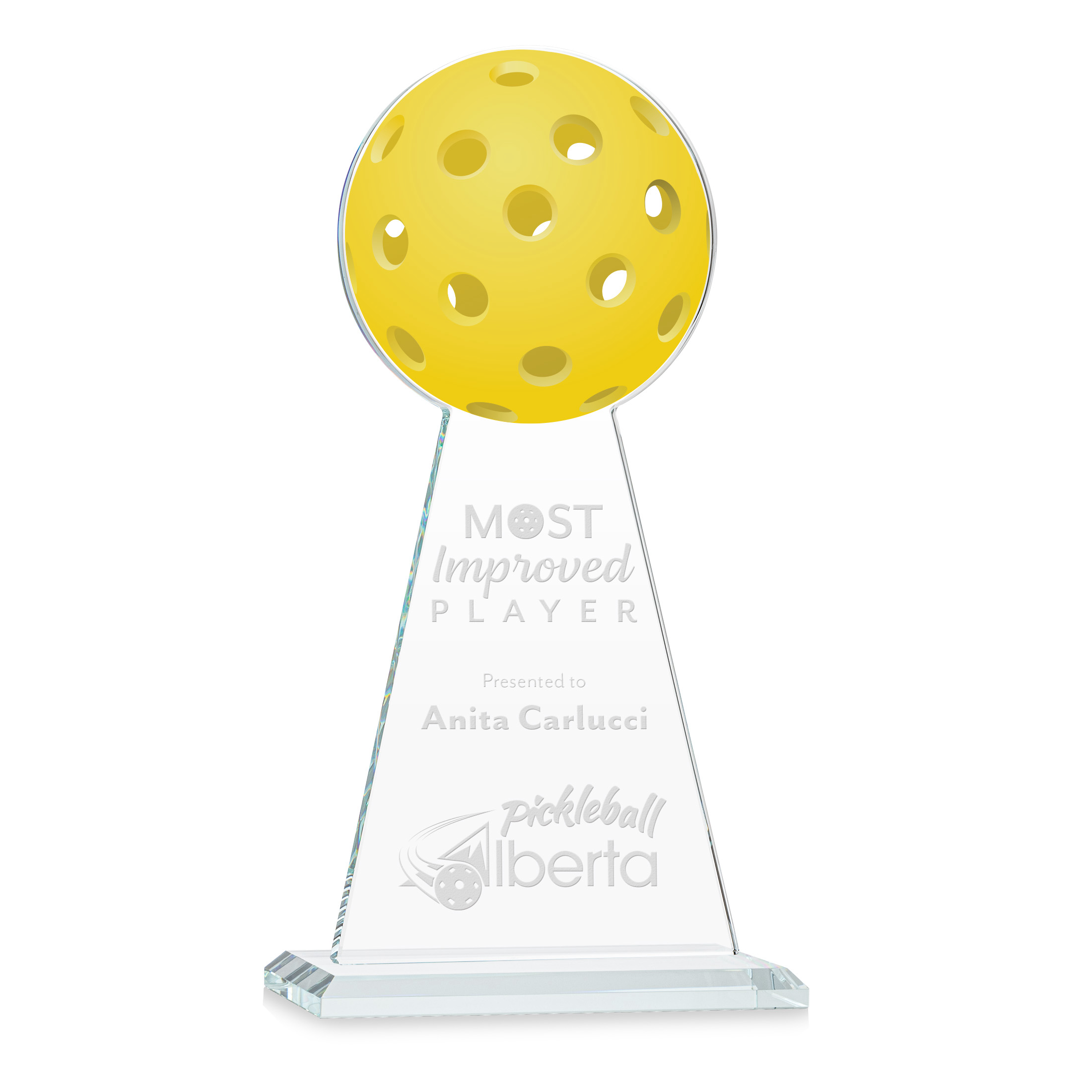 Deep Etch, Clear, 6" x 11.5" x 3"