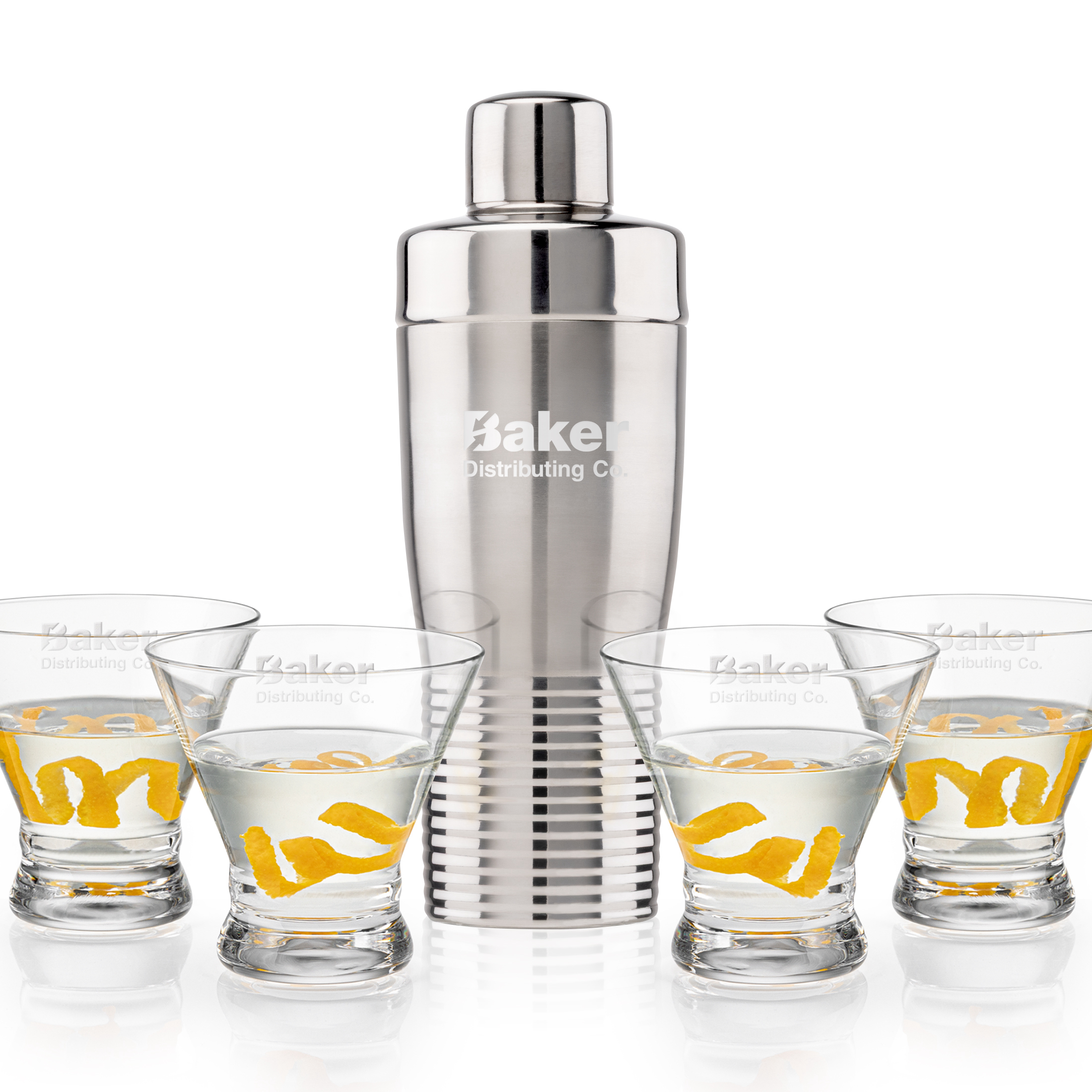 Shaker Martini Set, Rideau Set, Set of 5