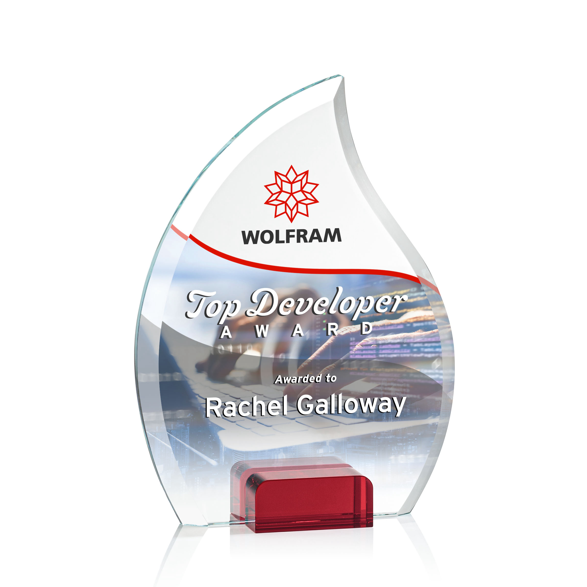 Romy VividPrint™ Award - Red 9