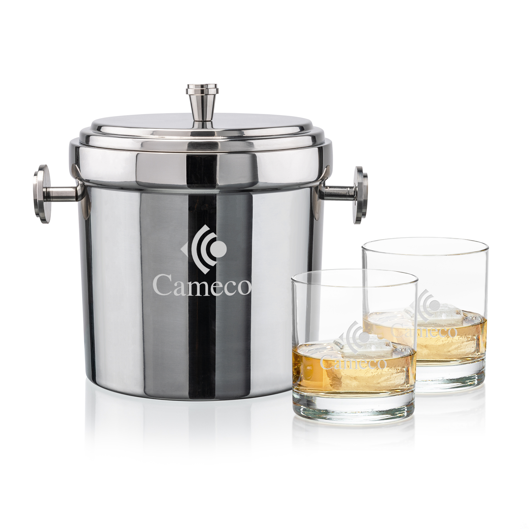 Ice Bucket OTR Set, Aristocrat Set, Set of 3