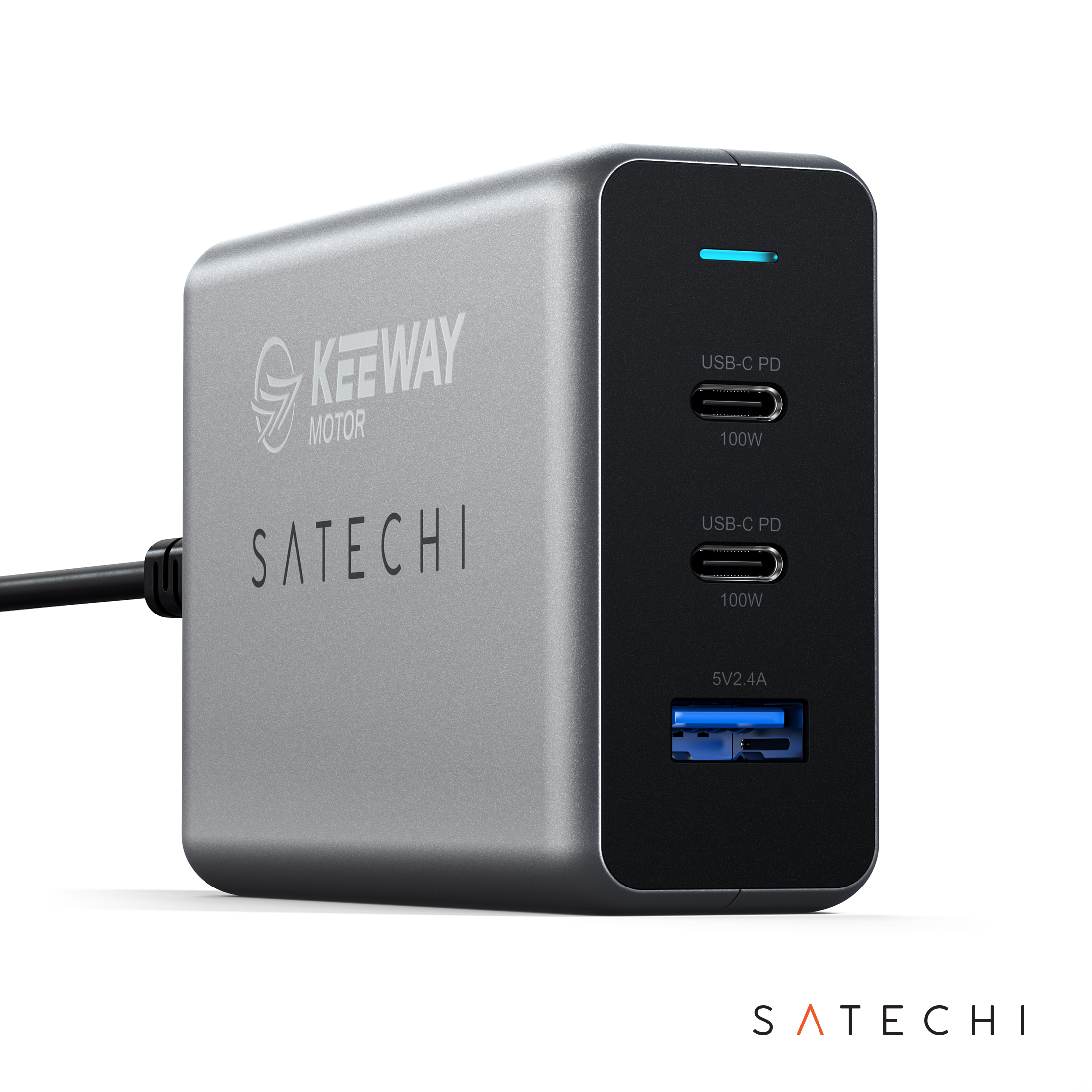 SATECHI® 100W USB-C PD Compact Charger- US