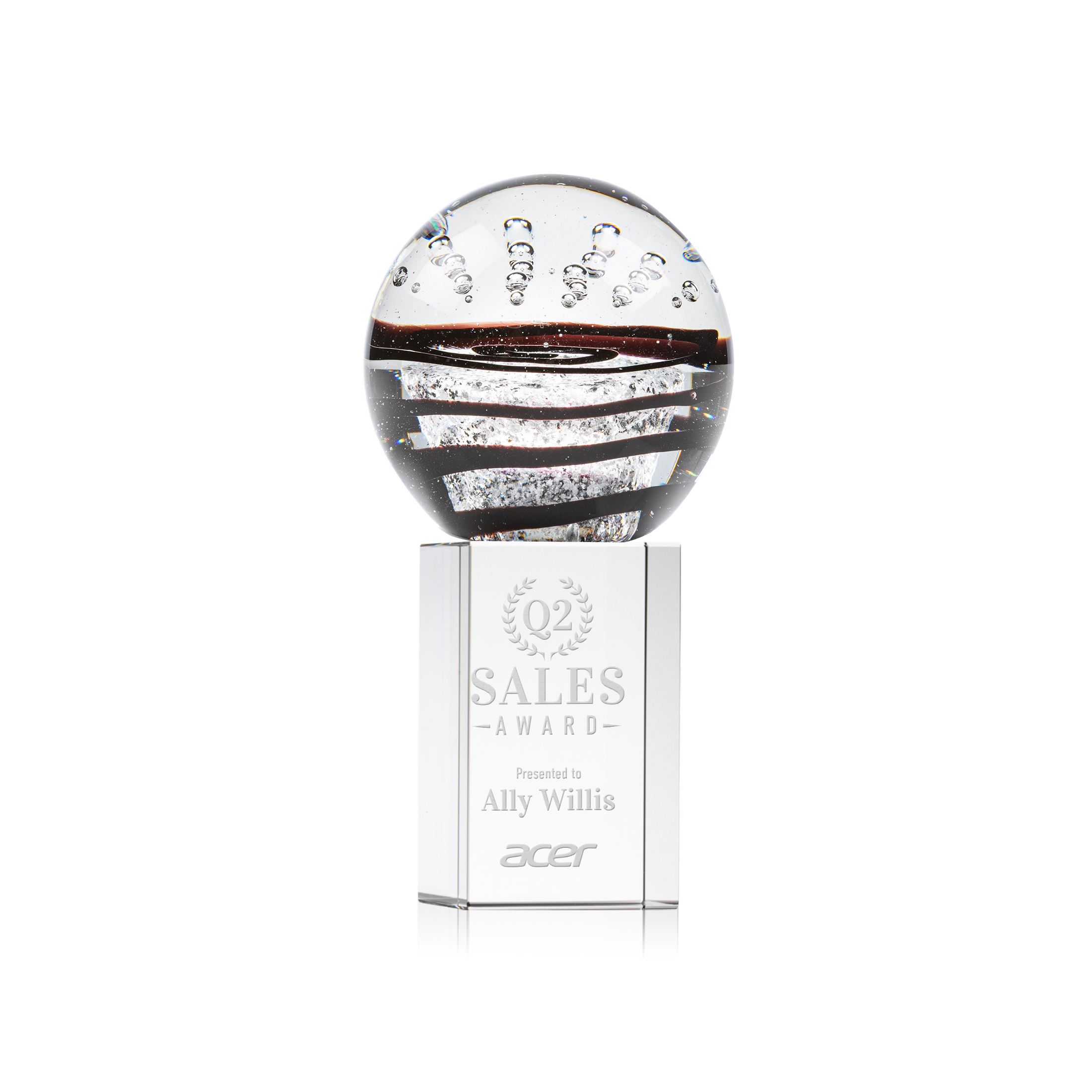 Dakota, Clear, 4" x 8" x 4"