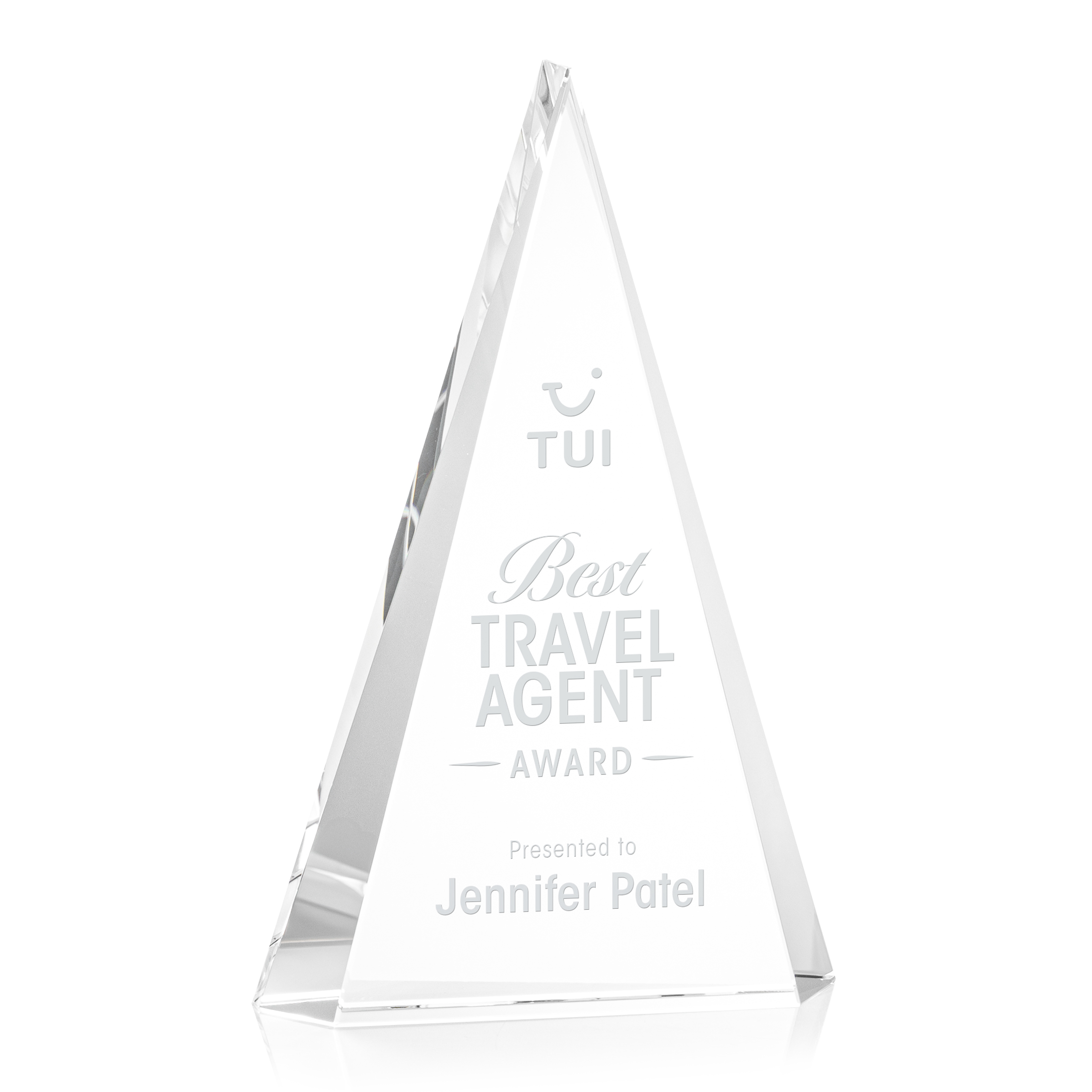 Deep Etch, Clear, 5.625" x 9" x 1.125"