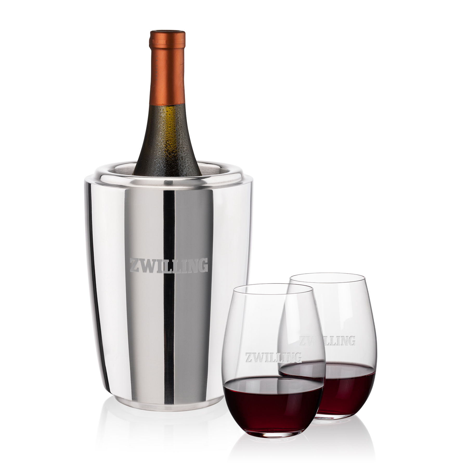 Wine Cooler Stemless Set, Laurent Set, Set of 3