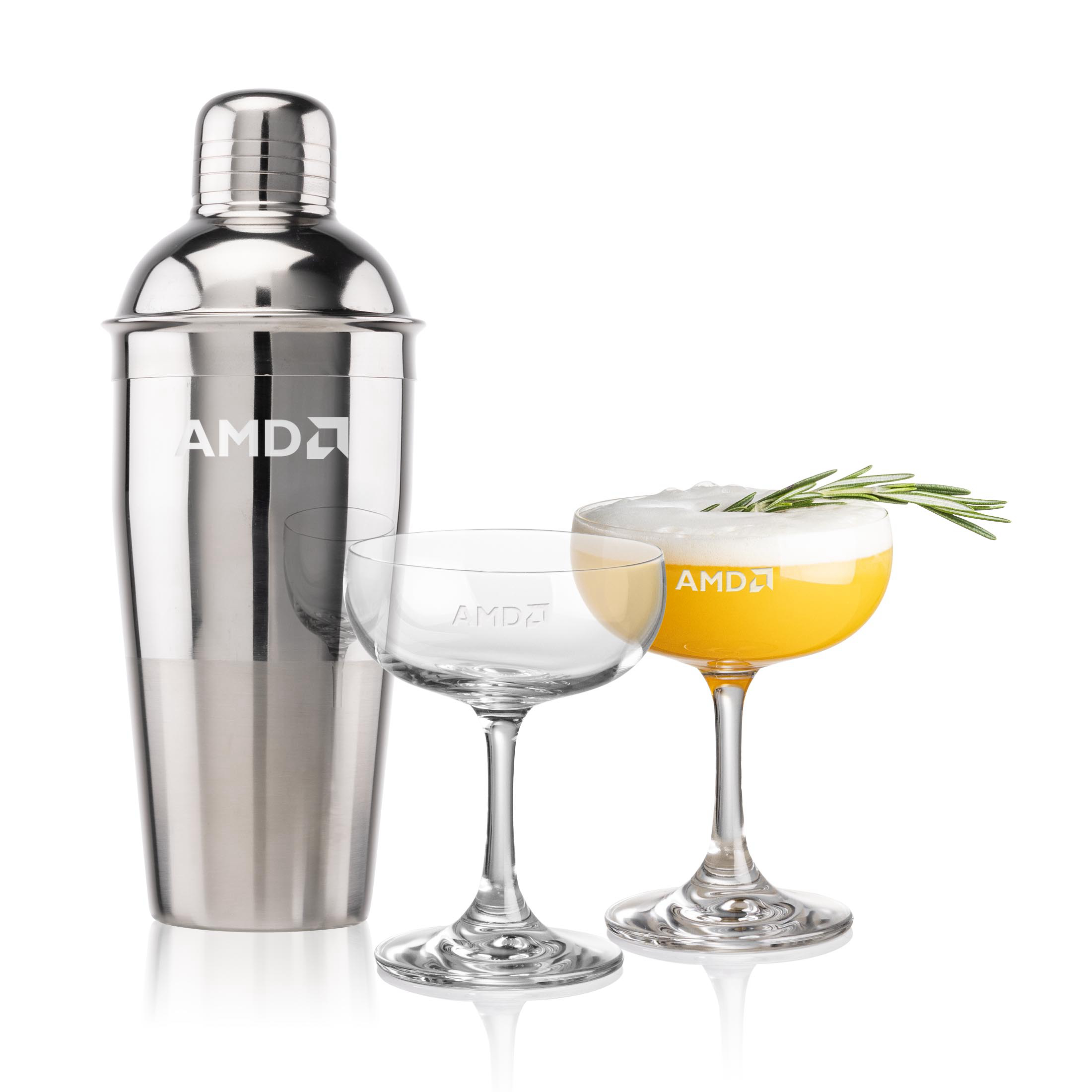 Shaker Cocktail Set, Mauritius Set, 3pc Set