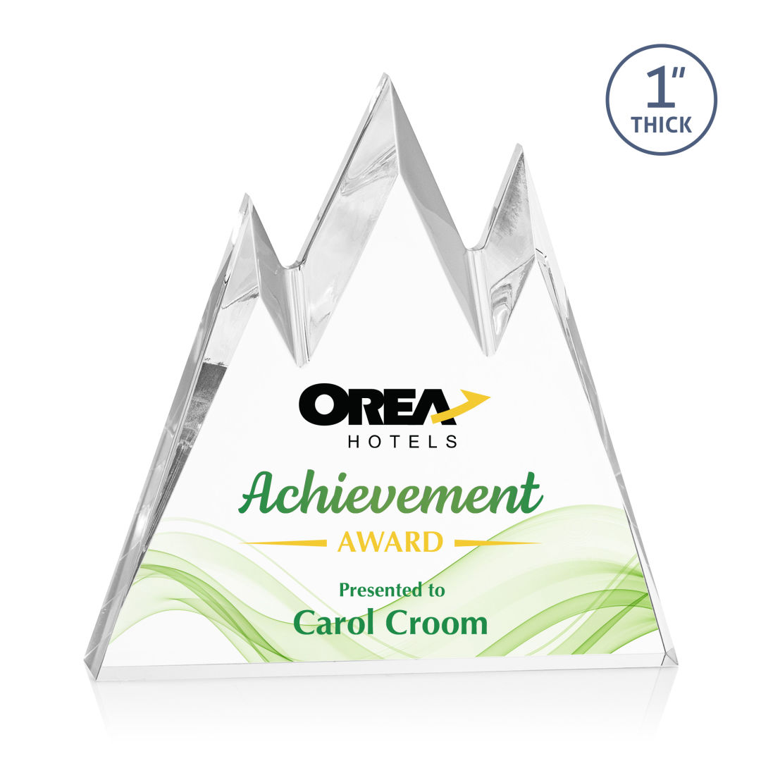 Banff Peak VividPrint™ Award - Clear 13