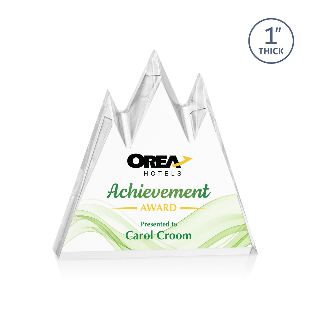 Banff Peak VividPrint™ Award - Clear 8